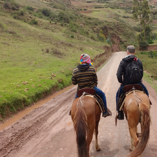 Paisaje de las Pampas Maras